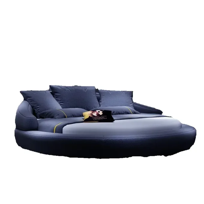 Double Minimalist Large Round Bed 6