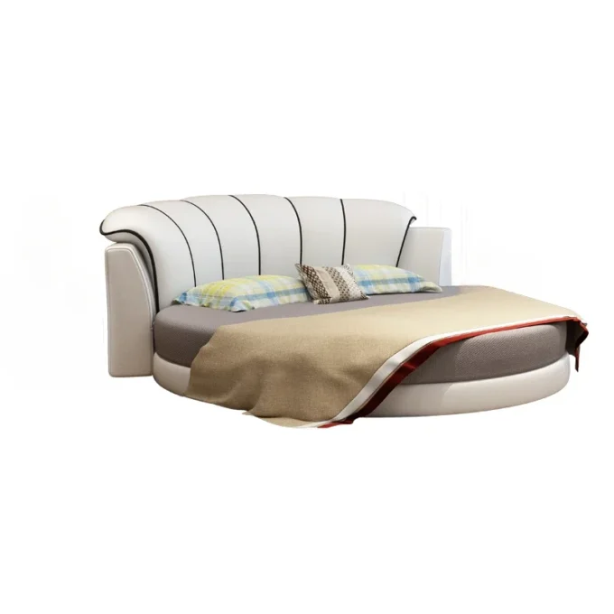 Princess Leather Luxury Double Bed 7