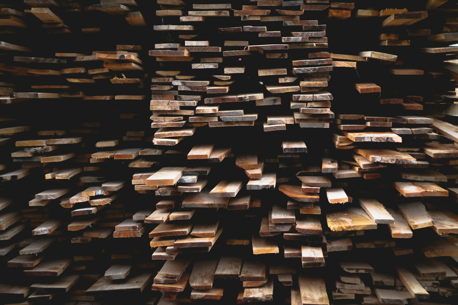 brown wood planks